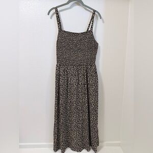 Old Navy Animal Print Midi Dress